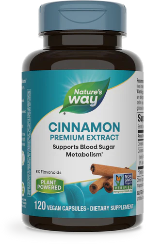 Cinnamon Standardized 120 Veg Capsules