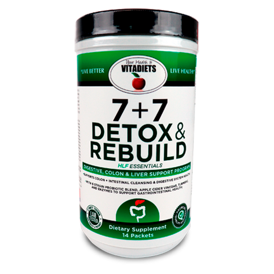7+7 Detox & Rebuild 14 Packets by Your Health & Vitadiets