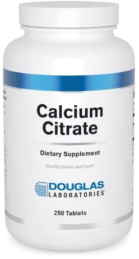 Calcium Citrate 250 mg 250 Tablets