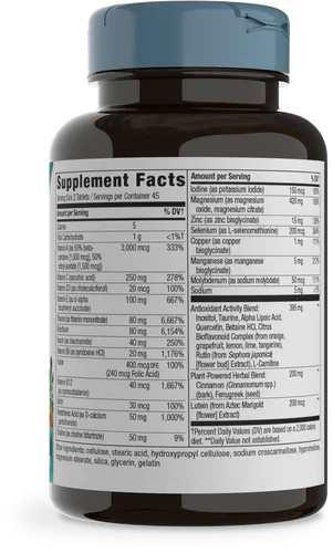Completia Diabetic Multi-Vitamin Iron Free 90 Tablets by Nature's Way