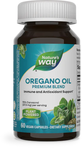 Oregano Oil Standardized 60 Vegetarian Capsules
