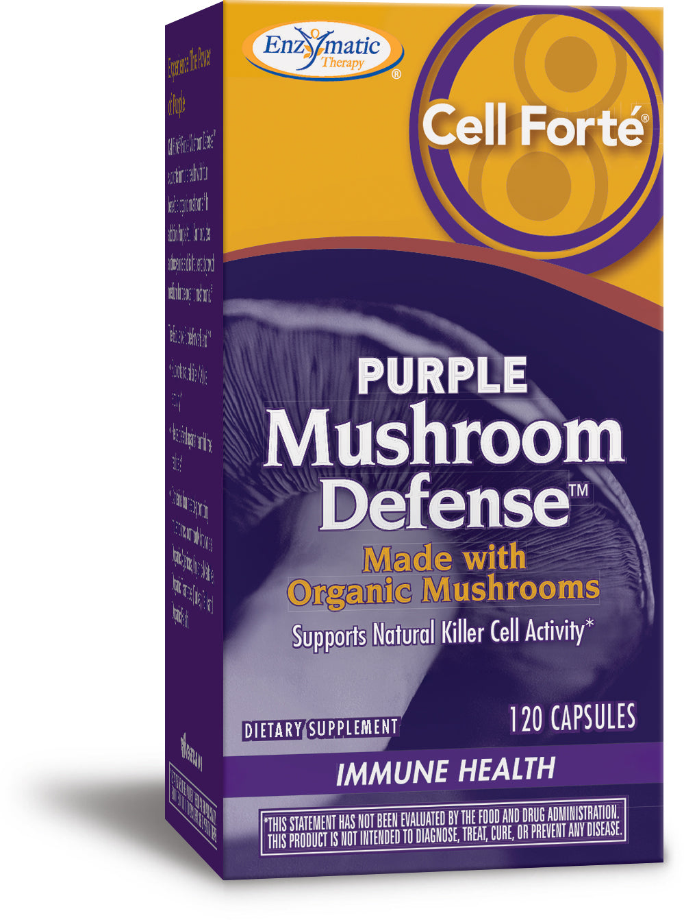 Cell Forte Purple Mushroom Defense 120 Capsules