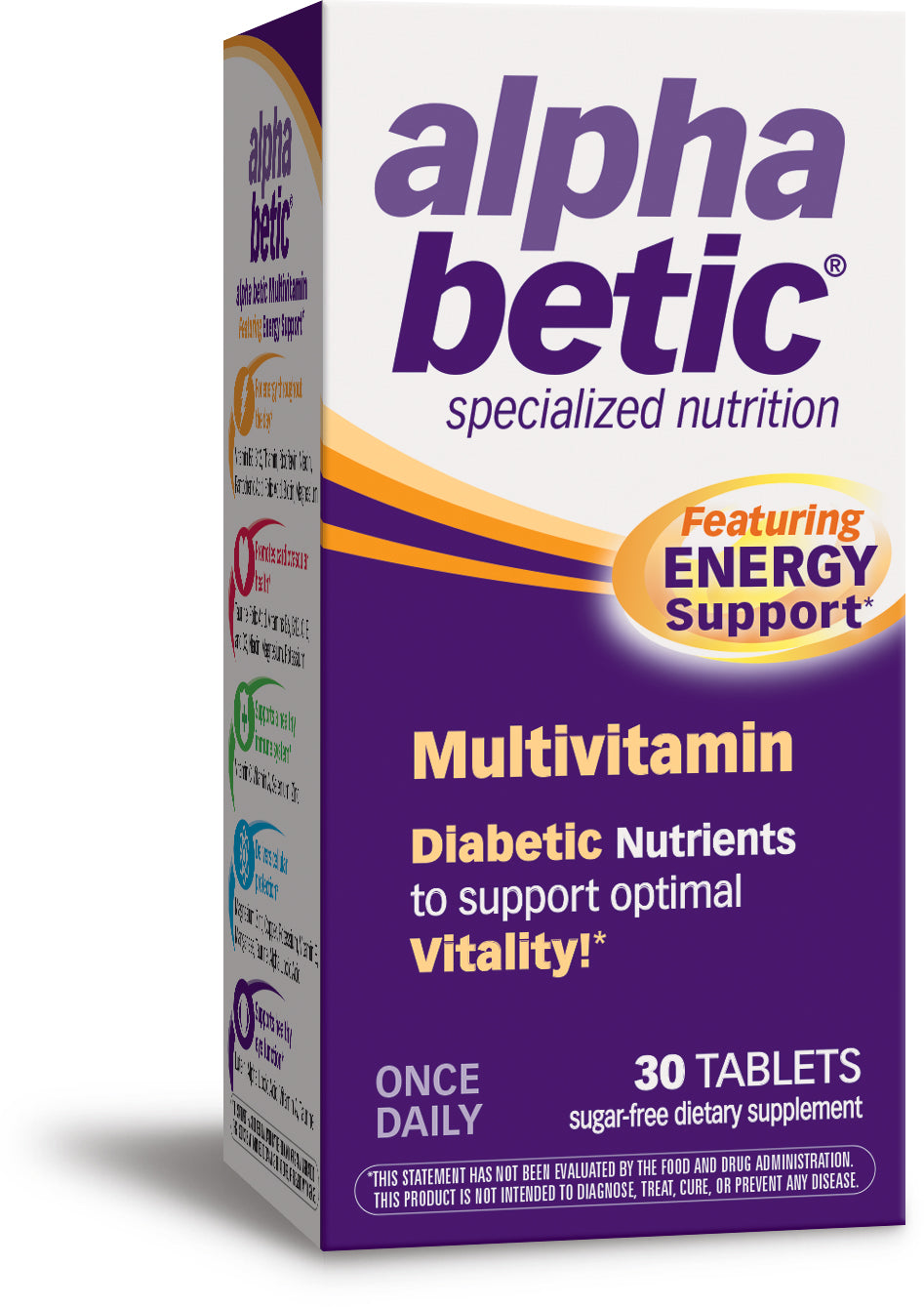 Alpha Betic Multivitamin 30 TabletsAlpha Betic Multivitamin 30 Tablets by Nature's Way best price