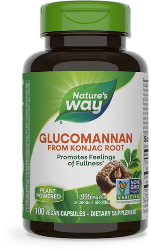 Glucomannan Konjac Root 1,995 mg 100 Vegan Capsules