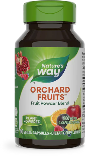 Orchard Fruits 60 Vegetarian Capsules by Nature's Way