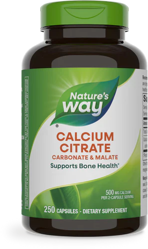 Calcium Citrate 250 Capsules by Nature's Way
