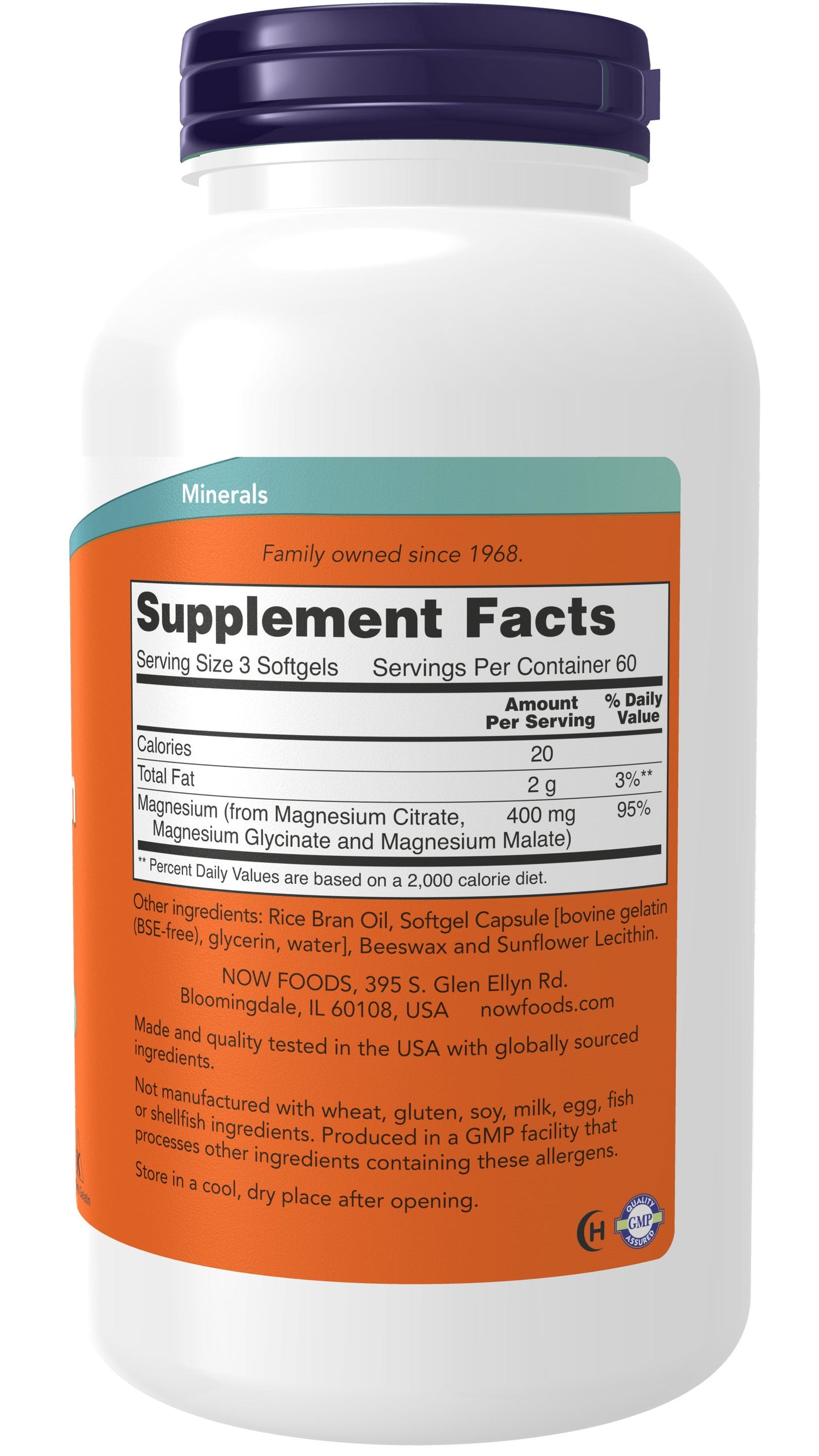 Magnesium Citrate Softgels 180 Softgels