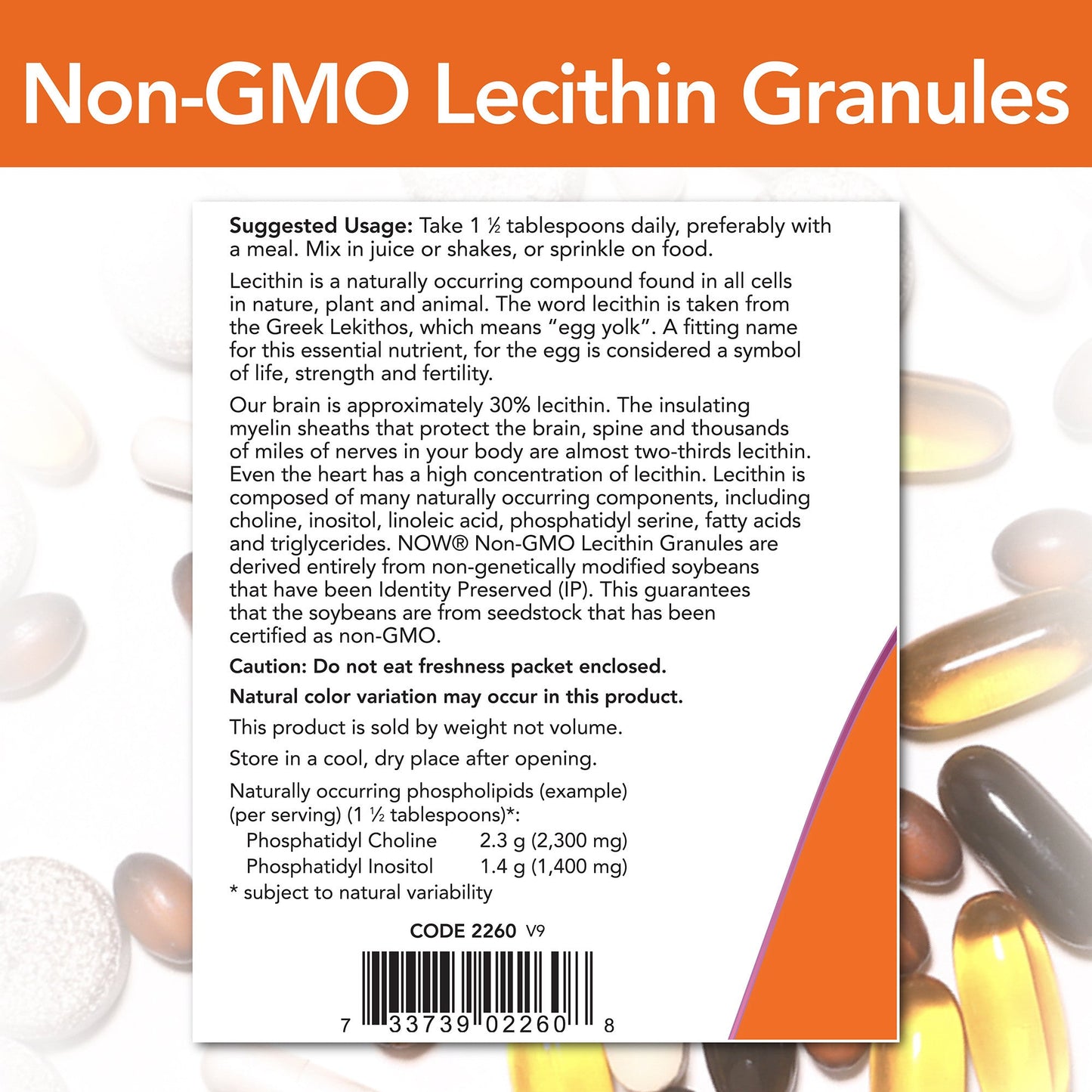 Lecithin Granules 1 lb (454 g)