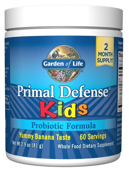 Primal Defense Kids Natural Banana Flavor 2.9 oz (81 g)