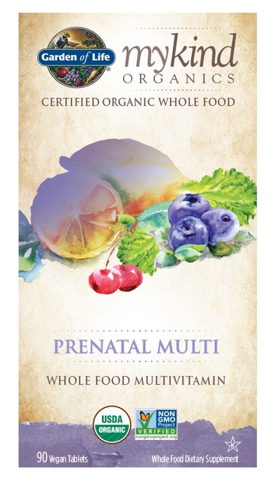 mykind Organics Prenatal Multi 90 Vegan Tablets