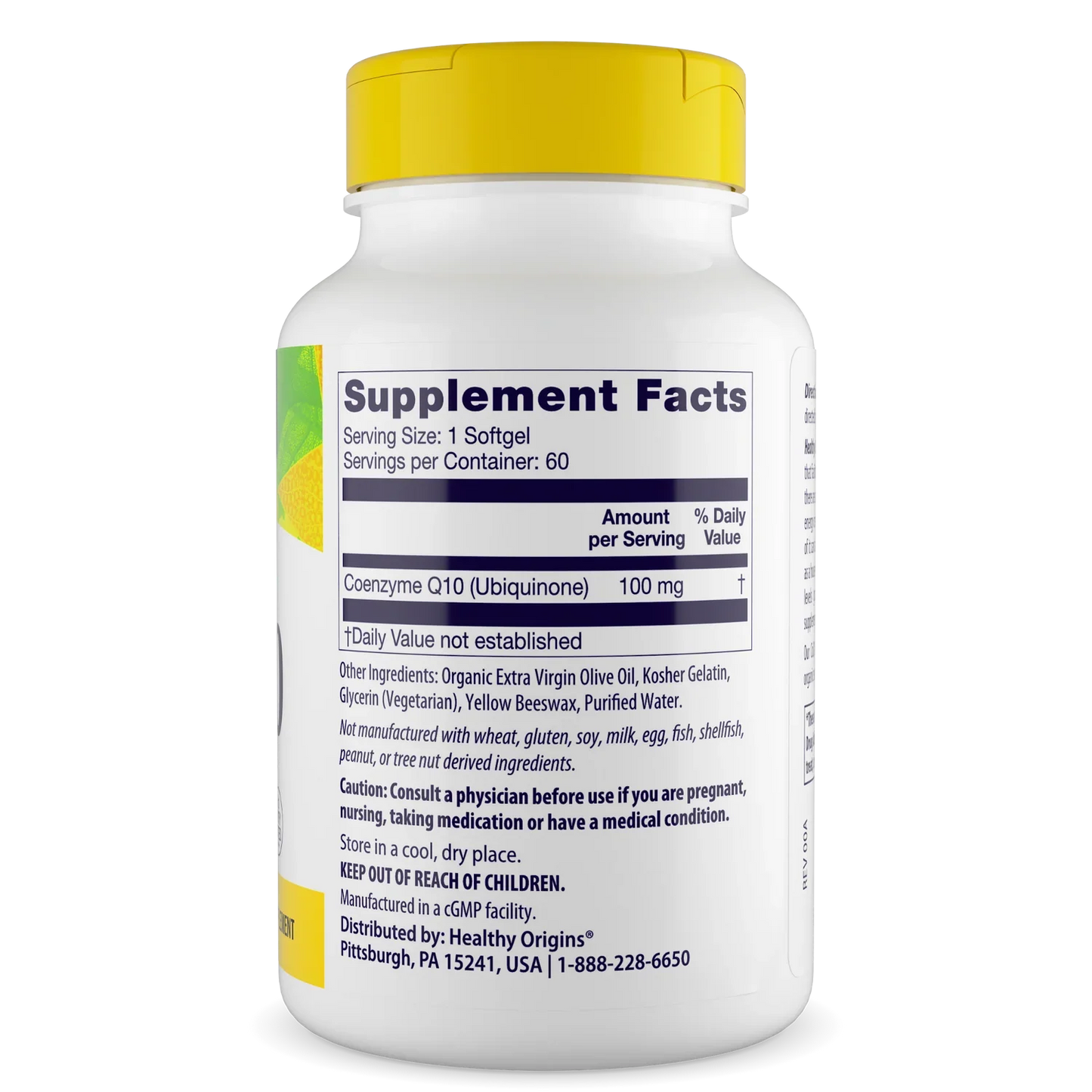 CoQ10 100 mg 60 Softgels