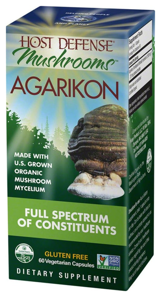 Host Defense Agarikon 60 Vegetarian Capsules