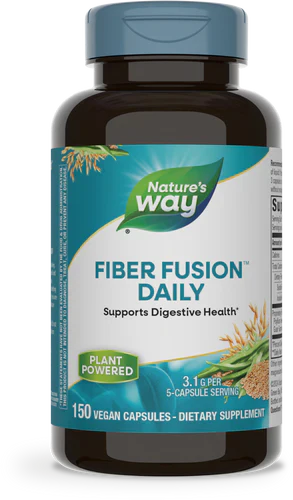 Fiber Fusion Daily 150 Vegan Capsules by Nature's Way