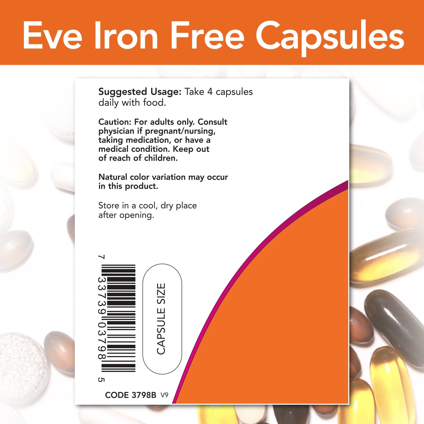 Eve Superior Women's Multi 120 Veg Capsules