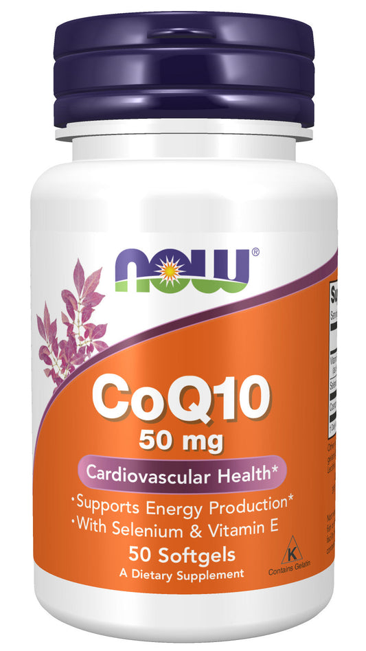 CoQ10 50 mg 50 Softgels