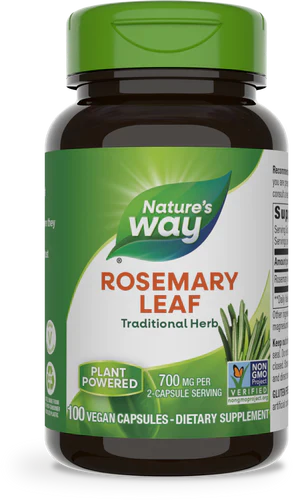 Rosemary Leaf 100 Vegan Capsules by Nature's Way