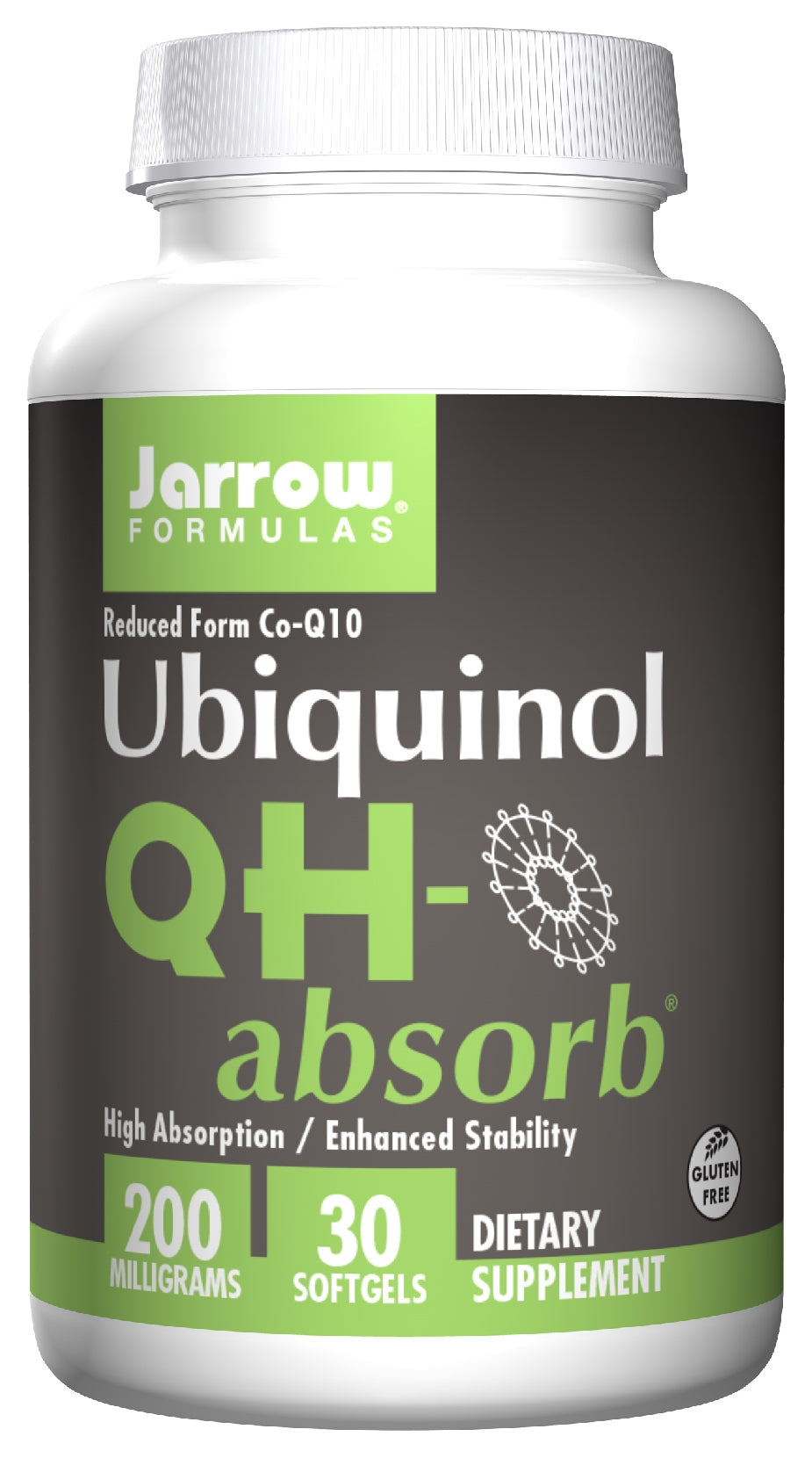 Ubiquinol QH-Absorb 200 mg 30 Softgels