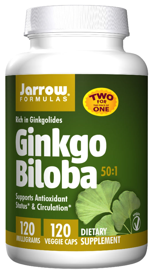 Ginkgo Biloba 120 mg Twinpack 120 + 120 Veggie Caps