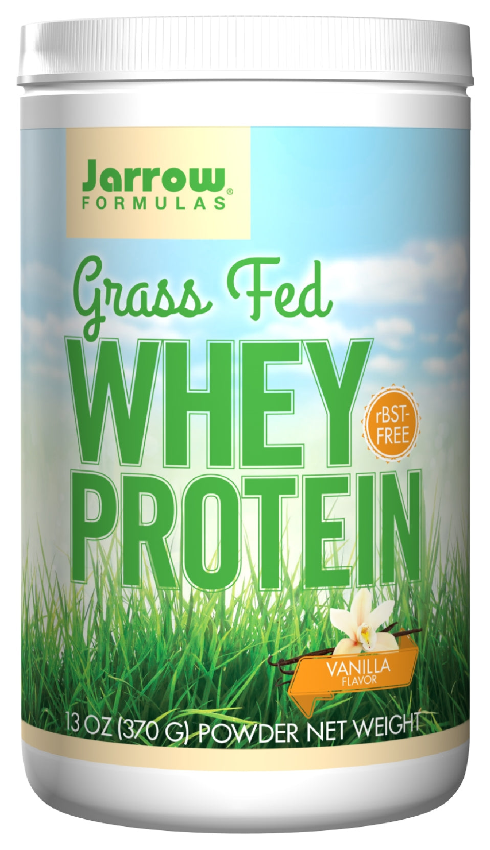 Grass Fed Whey Protein Vanilla Flavor 13 oz (370 g)