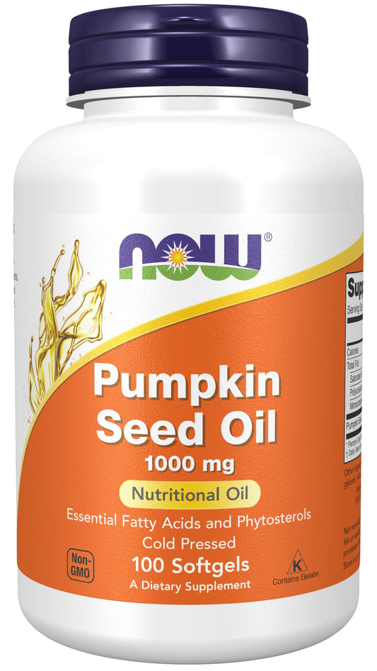 Pumpkin Seed Oil 1000 mg 100 Softgels - 2 Pack