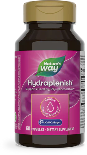 Hydraplenish, Patented BioCell Collagen, 60 Capsules by Nature's Way