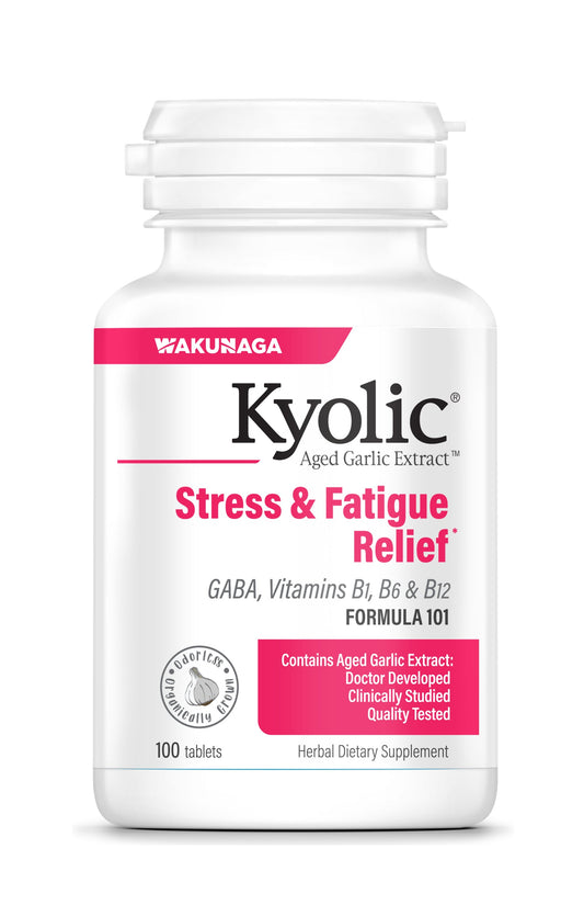 Formula 101 Aged Garlic Extract Stress & Fatigue Relief 200 Capsules