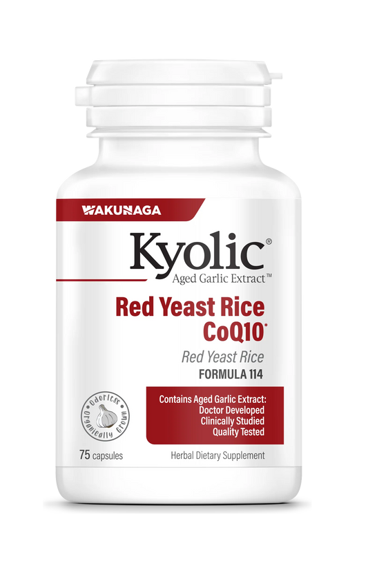 Red Yeast Rice Plus CoQ10 75 Capsules