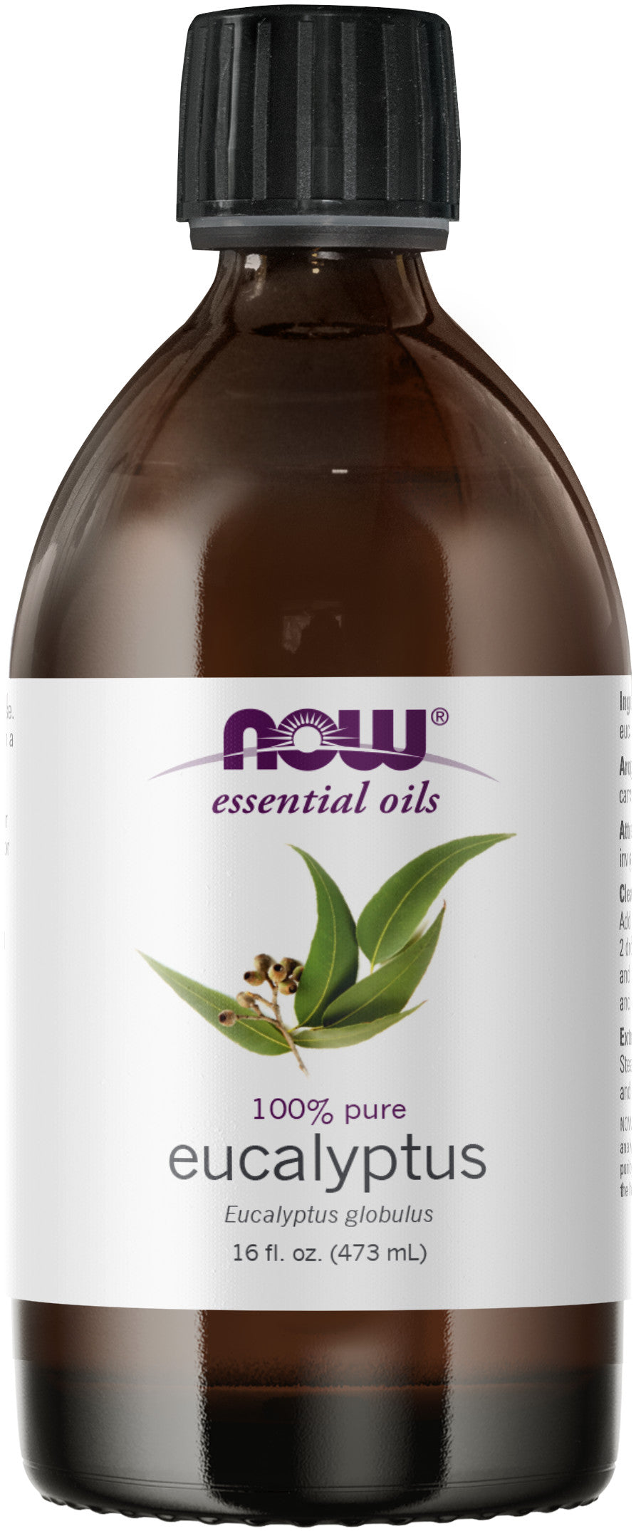 NOW Essential Oils, Eucalyptus Oil, Clarifying Aromatherapy Scent, Steam Distilled, 100% Pure, Vegan, Child Resistant Cap, 16-OunceNOW Essential Oils, Eucalyptus Oil, Clarifying Aromatherapy Scent, Steam Distilled, 100% Pure, Vegan, Child Resistant Cap, 16-Ounce