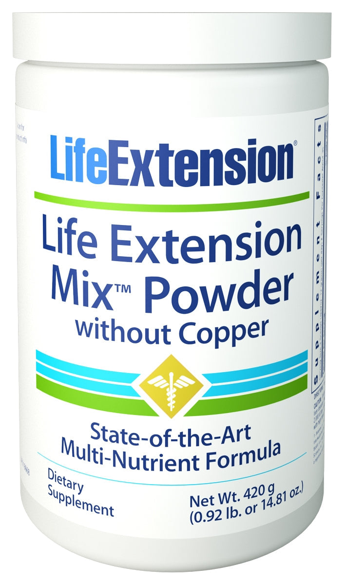 Life Extension Mix Powder without Copper 420 g (14.81 oz)