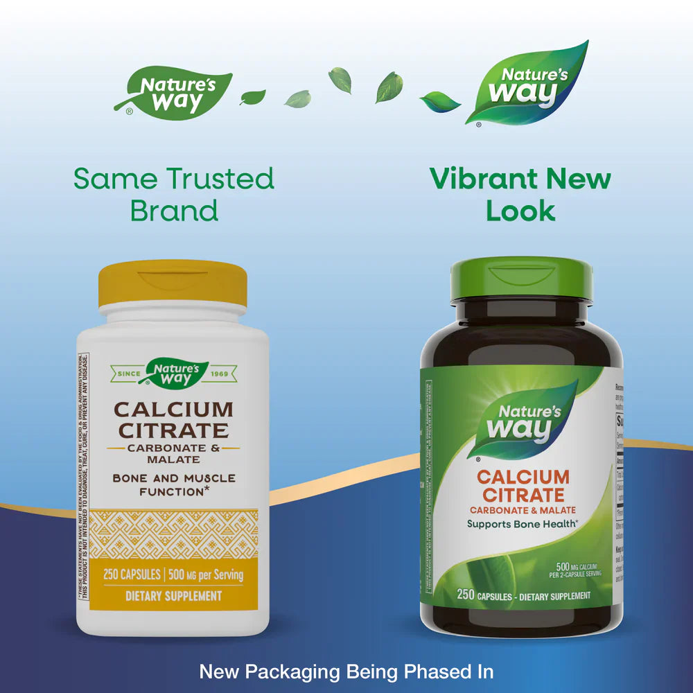 Calcium Citrate 250 Capsules by Nature's Way