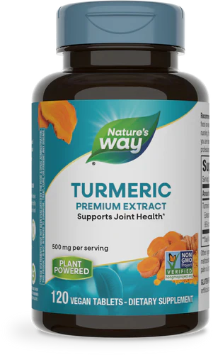 Turmeric Standardized 120 Tablets by Nature's Way