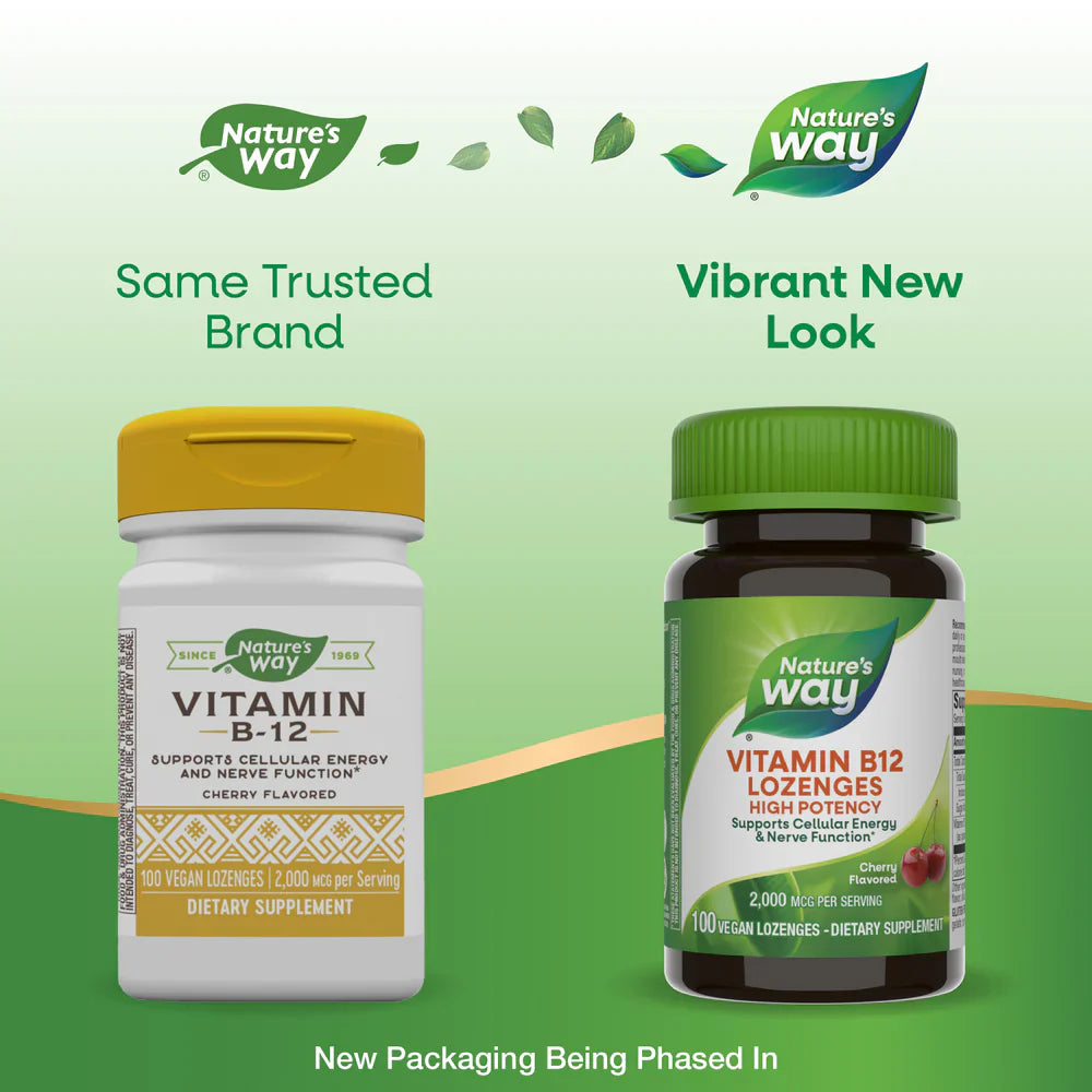Vitamin B-12 Cherry Flavored 2,000 mcg 100 Lozenges