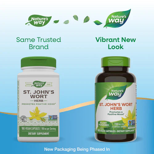 St. John's Wort Herb 350 mg 180 Vegetarian Capsules