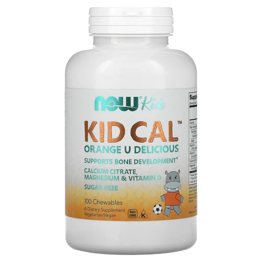 Kid Cal Tart Orange 100 Chewables