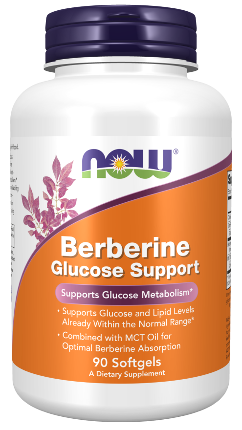 Berberine Glucose Support 90 Softgels by NOW