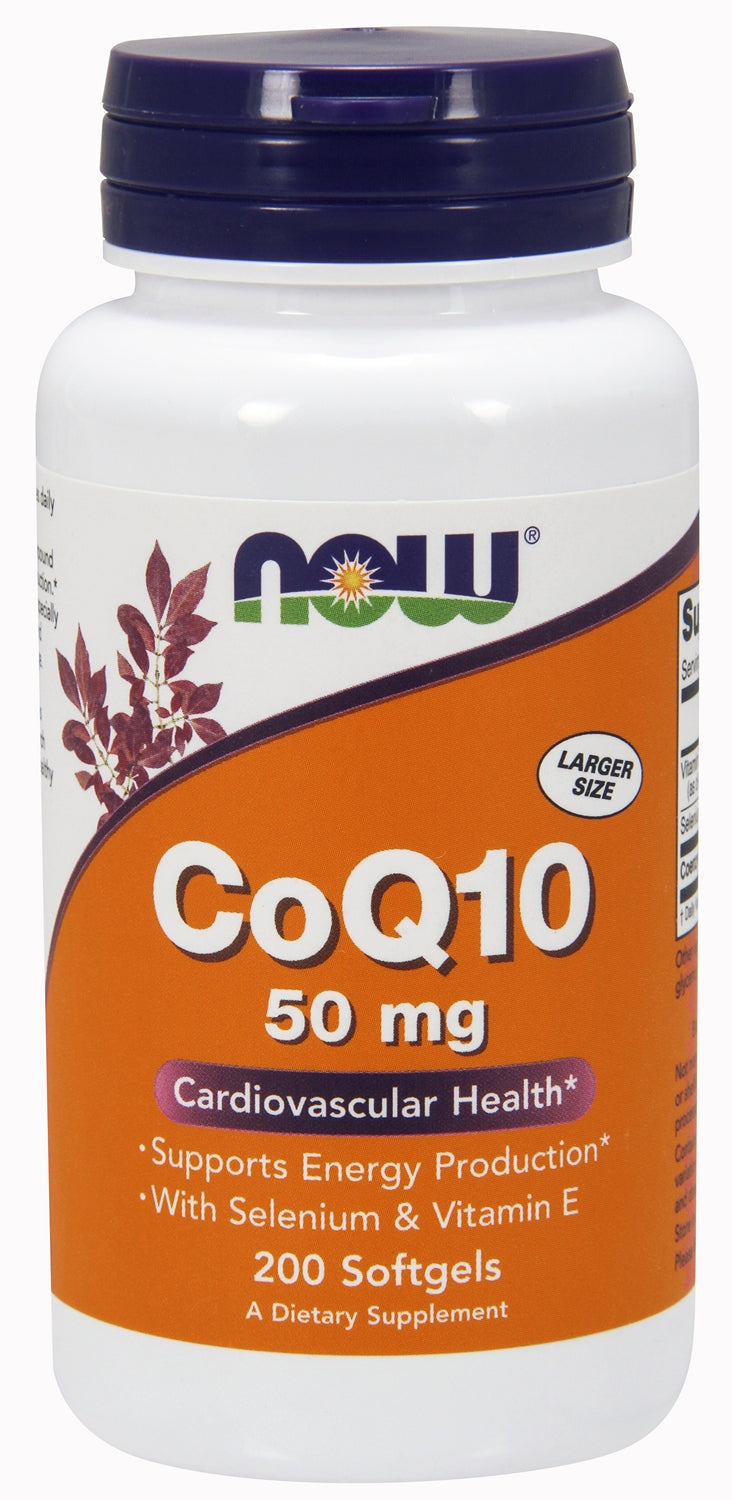 CoQ10 50 mg 200 Softgels