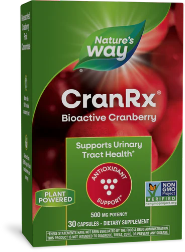 CranRx Bioactive Cranberry 30 Vegetarian Capsules by Nature's Way