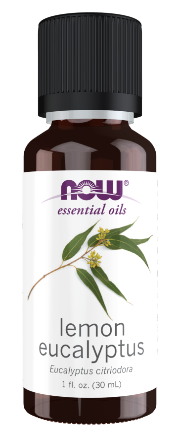 NOW Lemon Eucalyptus Oil 1 fl. oz. (30 mL)