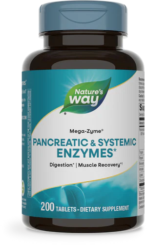 Mega-Zyme 200 Tablets by Nature's Way