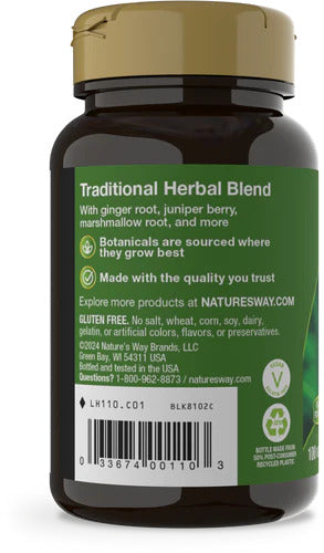 Kidney Bladder Premium Blend 450 mg 100 Vegan Capsules by Nature's Way