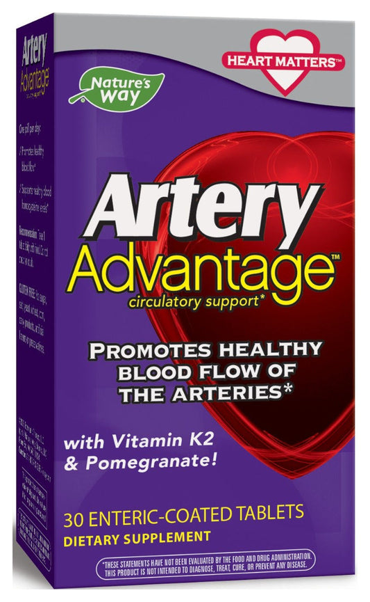 Artery Advantage 30 Enteric Coated Tablets