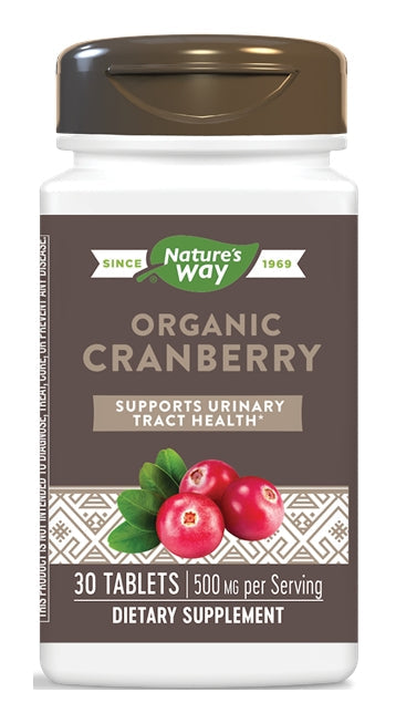 Organic Cranberry 30 Tablets