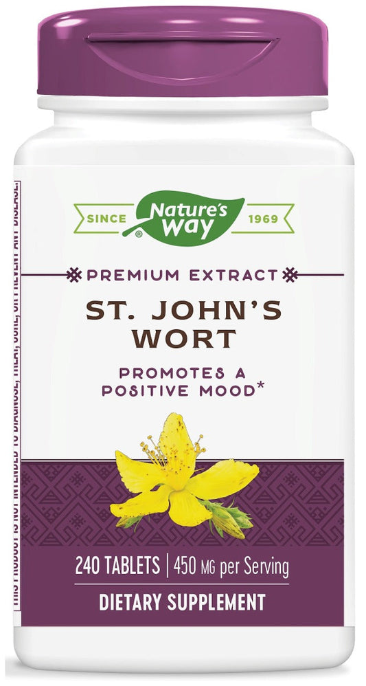 St. John's Wort Standardized Extract 240 Tablets