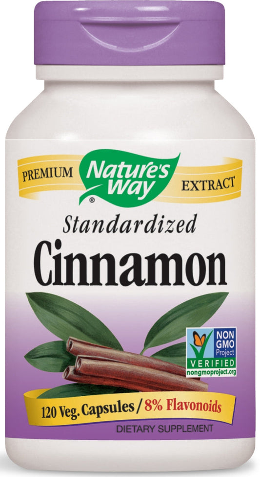 Cinnamon Standardized 120 Veg Capsules