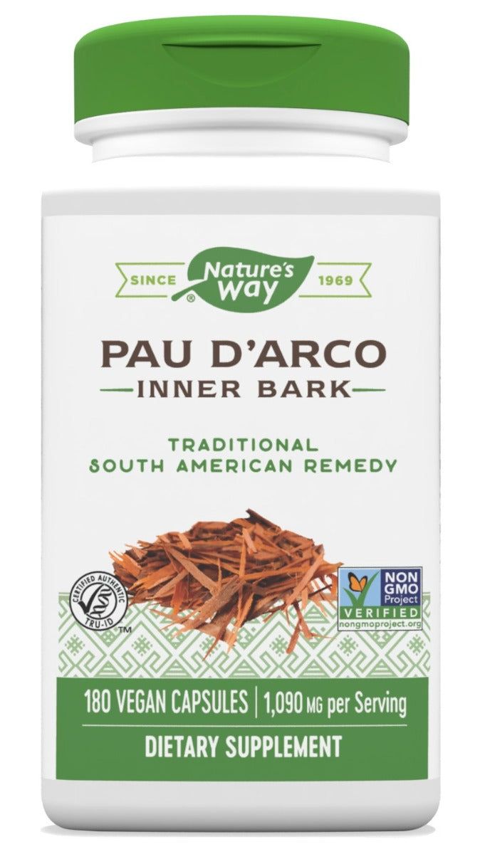 Pau d' Arco Inner Bark 545 mg 180 Vegan Capsules