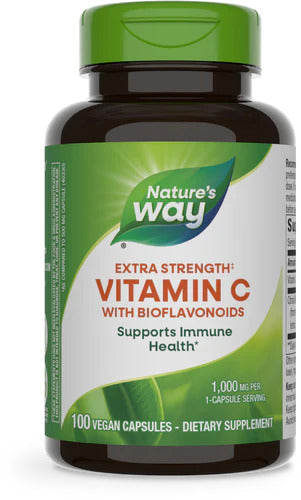 Vitamin C with Bioflavonoids Extra Strength 1000 mg 250 Veg Capsules by Nature's Way