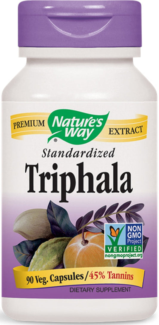 Triphala Standardized 90 Veg Capsules