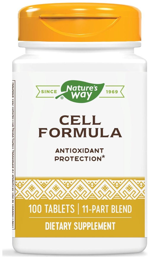 Cell Formula with Antioxidants 100 Tablets by Nature's Way