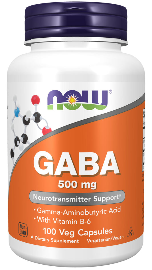 GABA 500 mg 100 Veg Capsules