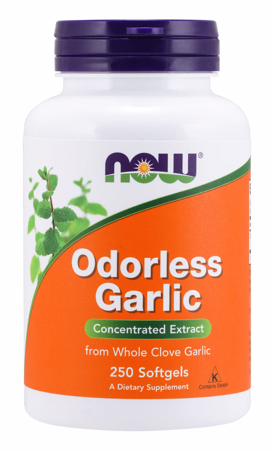 Odorless Garlic Concentrated Extract 250 Softgels